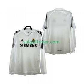 Real Madrid 2006 Fodboldtrøjer Retro Hjemmebanesæt 2005 Langærmet
